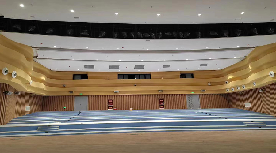 廣東飾紀上品GRG穿孔板進入江西省南昌藝術(shù)中心