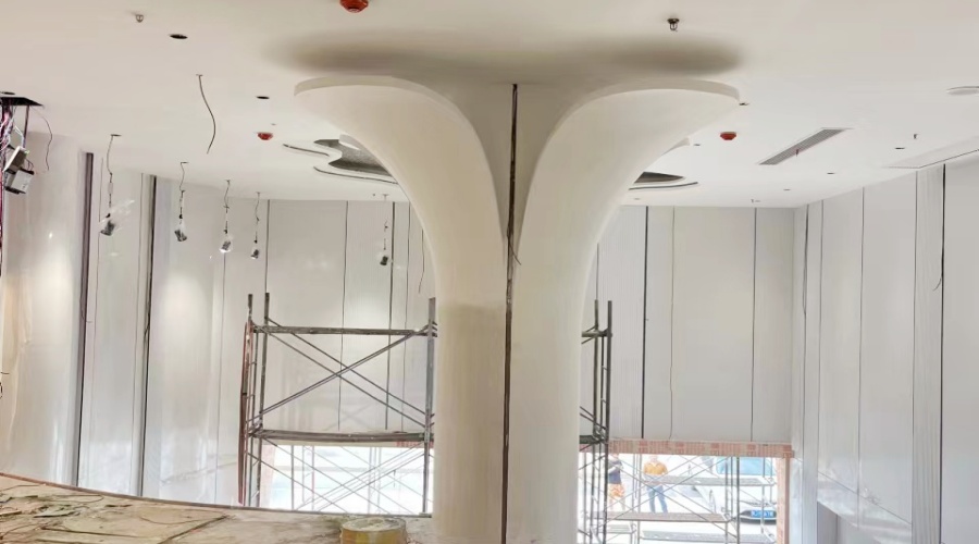 襄陽華僑城文化旅游度假區(qū)奇幻谷選擇飾紀上品GRG羅馬柱