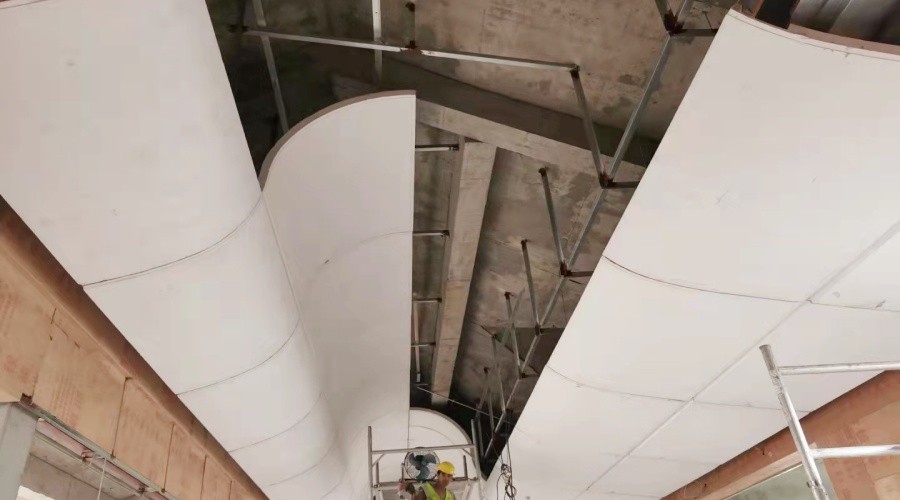 飾紀上品GRG構(gòu)件廠家得到惠州惠龍俱樂部的青睞