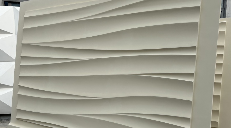 GRC廠家介紹GRC波浪幕墻板流動(dòng)的建筑美學(xué)與結(jié)構(gòu)性能