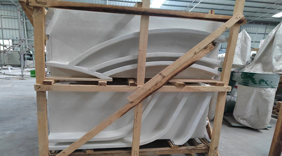 深圳雍禾植發醫院GRG背景墻項目