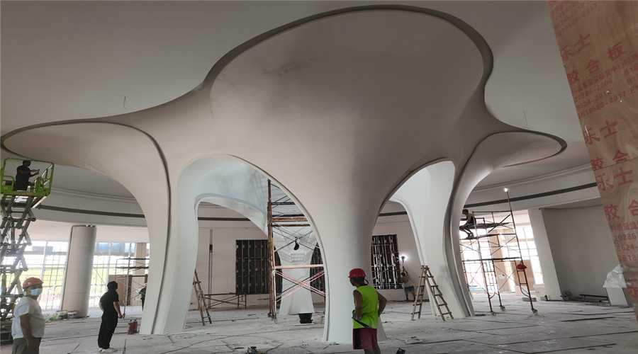 GRG材料安裝現(xiàn)場(chǎng) GRG材料安裝現(xiàn)場(chǎng)