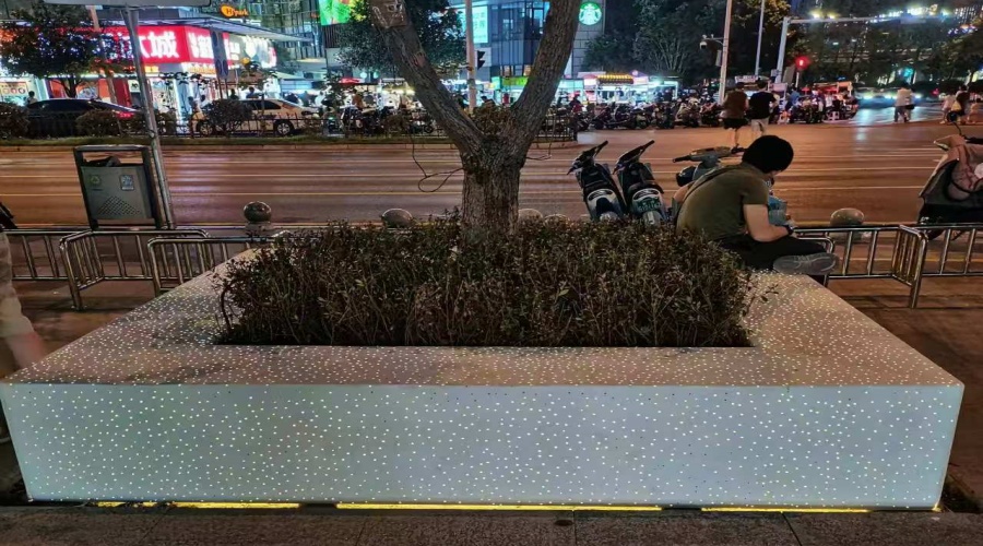 湖南長(zhǎng)沙GRC透光坐凳