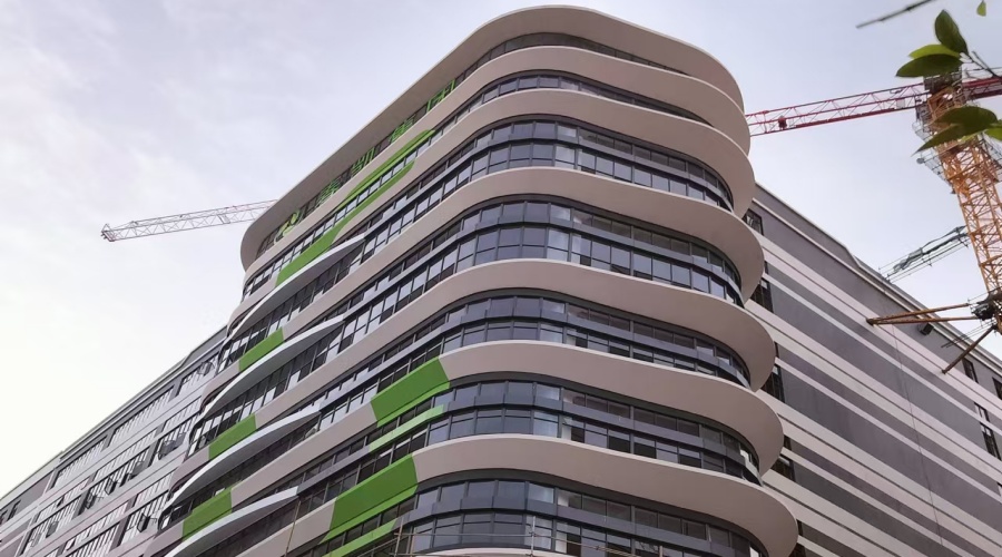 中山春凱GRC飄帶構件造型 中山春凱GRC飄帶構件造型