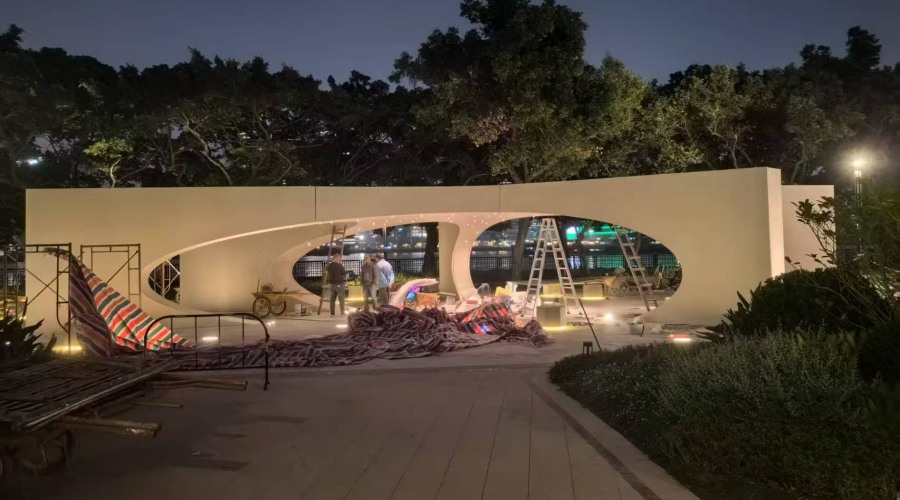 廣州南天名苑UHPC構(gòu)件雕塑工程案例 廣州南天名苑UHPC構(gòu)件雕塑工程案例