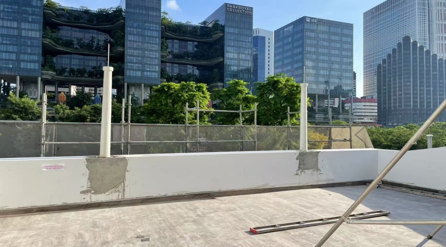 出口新加坡GRC盒子的工程案例