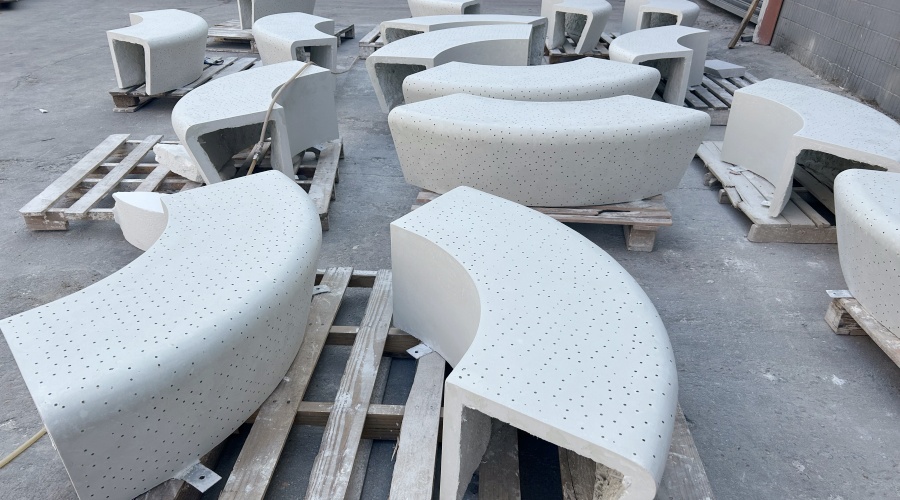 揭陽普寧GRC透光坐凳 揭陽普寧GRC透光坐凳